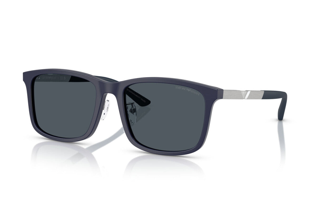 Emporio Armani Ea 4241D 501787 55 Men's Square Black Bone Sunglasses