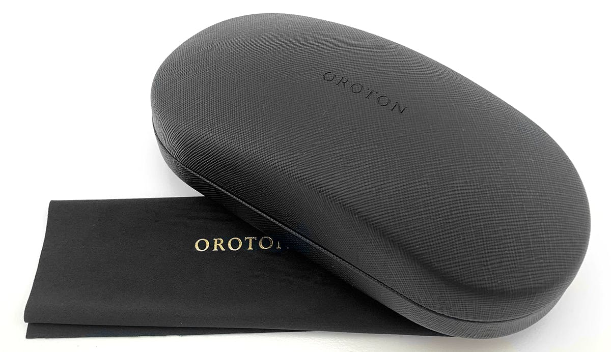 Oroton Manzanillo V2 Sunglasses Black Horn/Brown Gradient Lenses