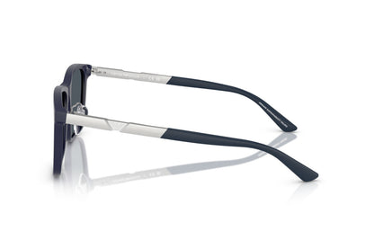 Emporio Armani Ea 4241D 501787 55 Men's Square Black Bone Sunglasses