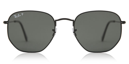 Ray-Ban RB3548N Hexagonal Metal Flat Lenses Polarized 002/58