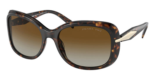 Prada PR 04ZSF Asian Fit Polarized 2AU6E1