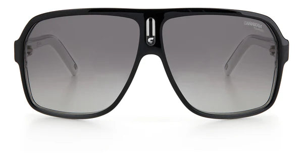 Carrera 27 80S WJ 62 Black White / Grey Gradient Polarised Lenses