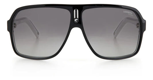 Carrera 27 80S WJ 62 Black White / Grey Gradient Polarised Lenses