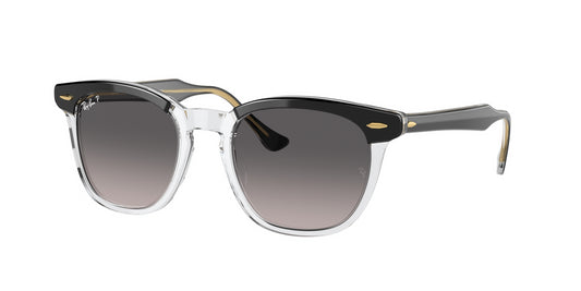 Ray-Ban Hawkeye RB2298 1294/M3 52-21 Black on transparent